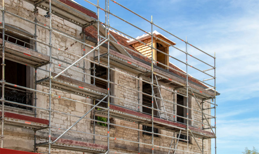 Photo de la facade d'un immeuble