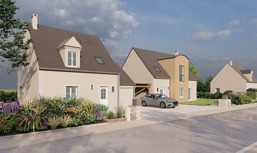 Une infographie de la closerie de la Trute.