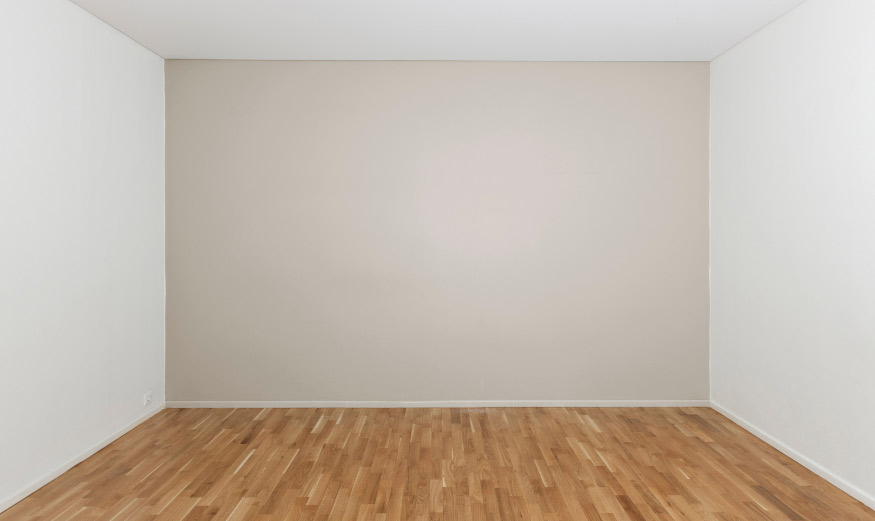 Une pièce vide.