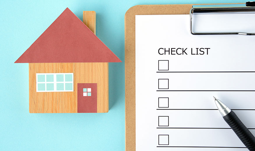 Checklist des démarches pour vendre une maison.