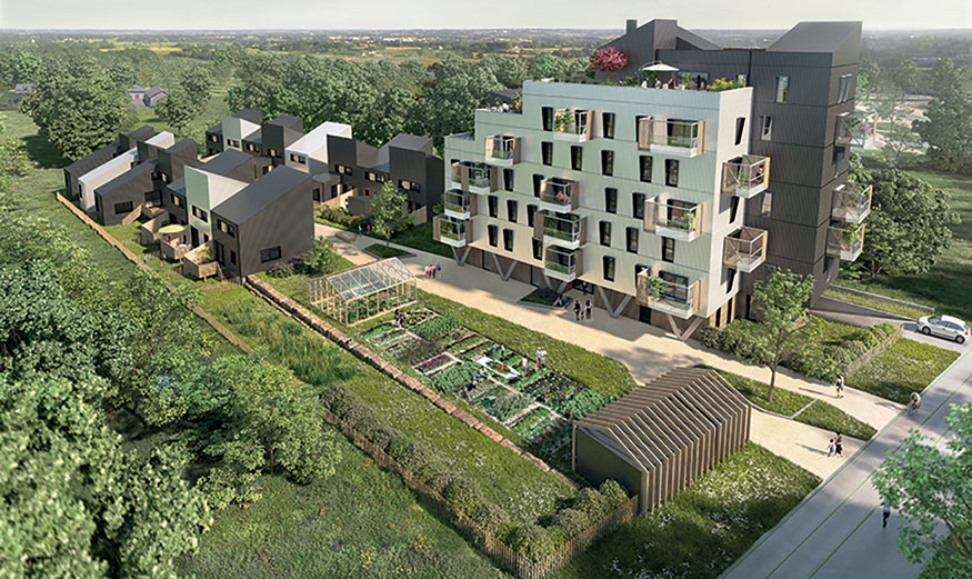 Maquette du programme d’Ataraxia ile-o-bois