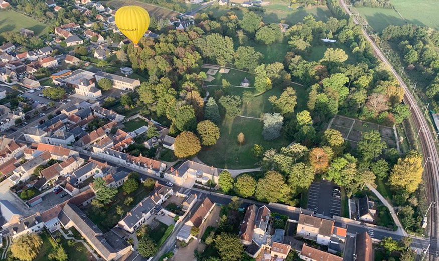 Perspective du programme de terrains à bâtir « Les Jardins de la Vignerie » à La-Croix-en-Touraine (37)