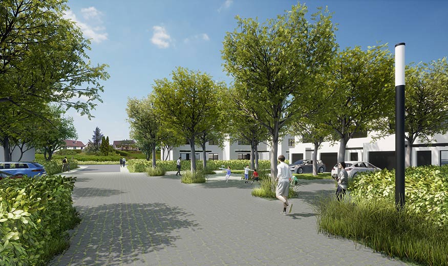 Vue 3D du programme Le Clos des Vignes à Marly (57)