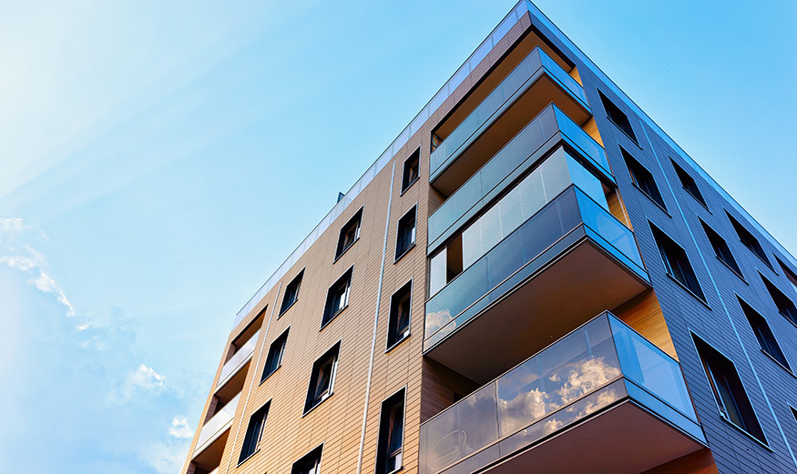 Une facade d'un immeuble.