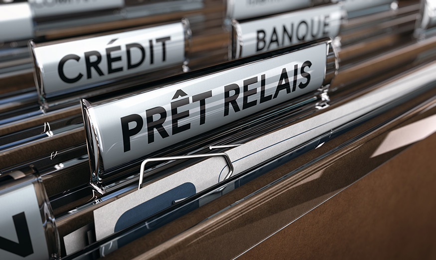 Classeur avec étiquette prêt relais