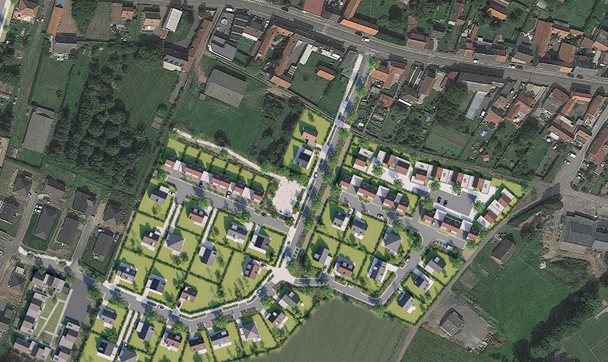 Programme terrains à bâtir Les Grandes Plaines à Thélus (62)