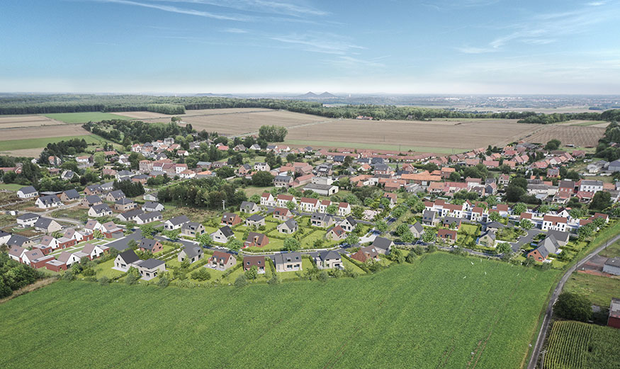 Programme terrains à bâtir Les Grandes Plaines à Thélus (62)